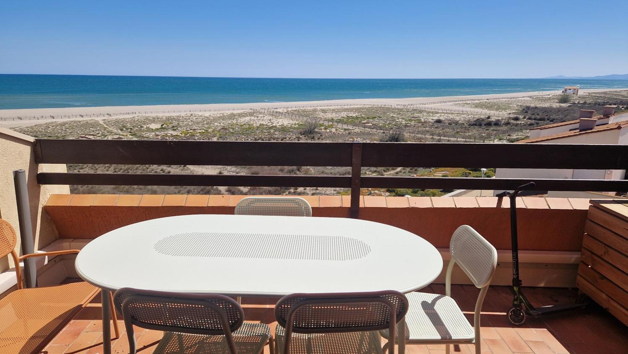 Appt T1 Bis, Terrasse Face Mer, Renove, Climatise ลูกัท ภายนอก รูปภาพ